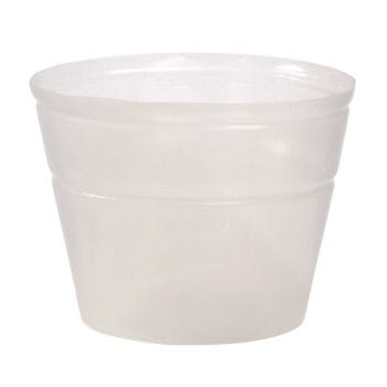 Waterdichte kunststof binnenvaas 0-50cm breed