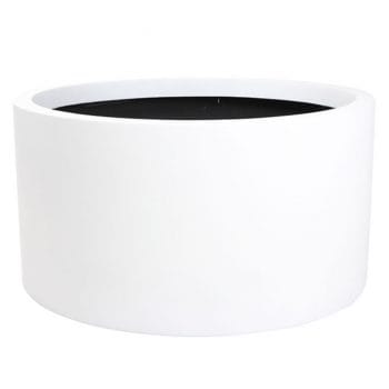 ESTRELL grote witte bloembak 70cm breed