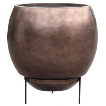 MAXIM bloempot op poten 48cm breed