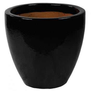 COPPA bloempot zwart 55cm breed