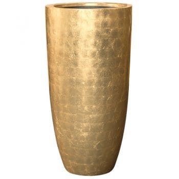 LEILA XL hoge gouden vaas 90cm