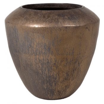 COPPA bronzen vaas 50cm voor buiten