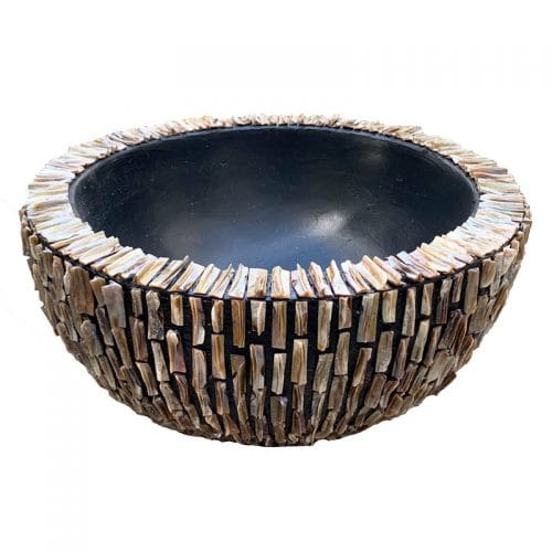 SHELL schelpenvaas 56cm breed