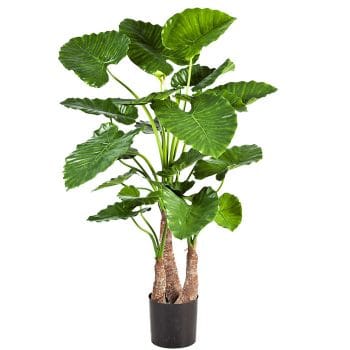 Grote ALOCASIA CALIDORA olifantsoor kunstplant 120cm