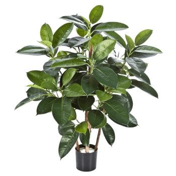 Kunstplant FICUS ELASTICA rubberplant 120cm