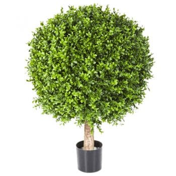 Kunstboom BUXUS bol boompje op stam 55cm