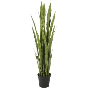 Kunstplant SANSEVIERIA vrouwentong 150cm