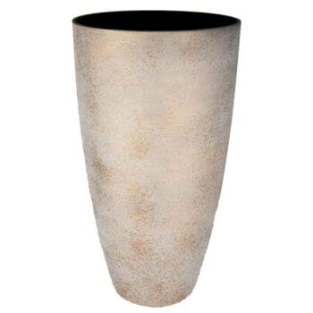 GRANIT hoge gouden vaas 68cm