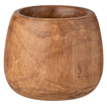 JULEN houten design bloempot voor binnen 27cm
