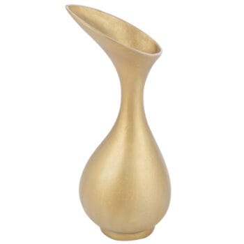 LOVI design vaas goud metaal 45cm