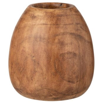 JULEN design vaas van hout voor binnen 26cm