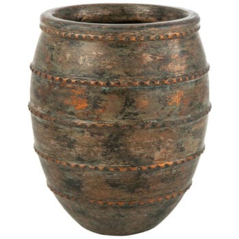 NERAA grote koper brons terracotta bloempot 70cm
