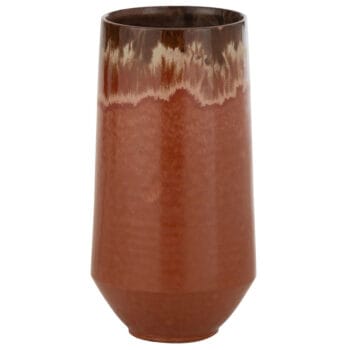 LIOO hoge vaas rood design voor binnen 41cm