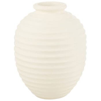 NERAA grote witte terracotta vaas voor buiten 66cm