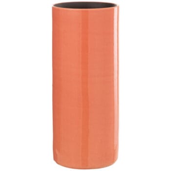 VANA zalm roze hoge vaas keramiek 37cm