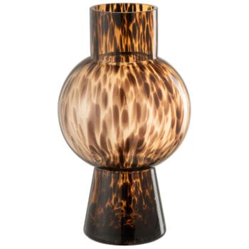 CHANA cheetah vaas hoog design 31cm