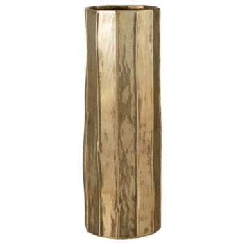 GLORI hoge vaas goud metallic 50cm