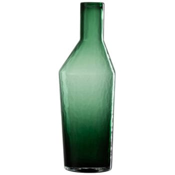 DACO hoge groene vaas glazen fles 35cm