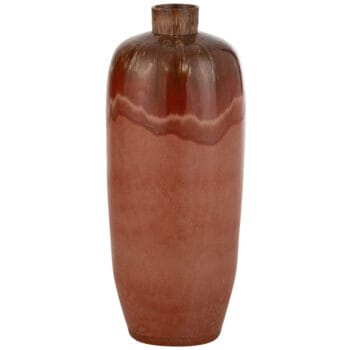 LIOO design vaas rood keramiek voor binnen 70cm