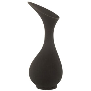 LOVI hoge zwarte design vaas 62cm hoog