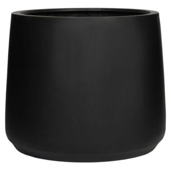 EZIA zwarte XL bloempot 93cm breed
