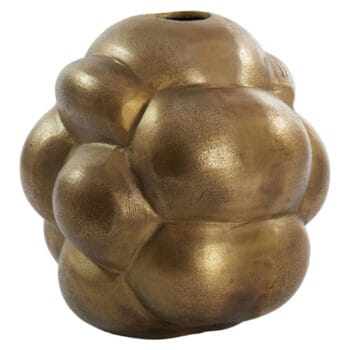 SIDO goud bronzen design vaas 31cm