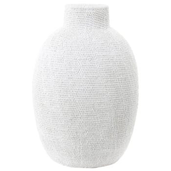 SHABA hoge witte vaas 60cm