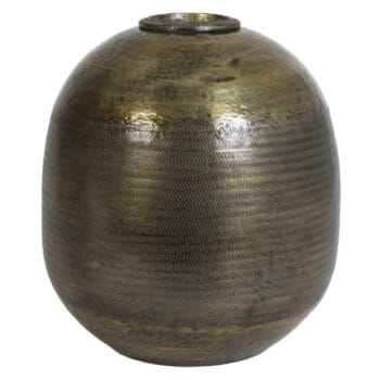 LEZAY grote bronzen vaas 52cm