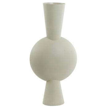 MILA hoge XL vaas licht grijs 82cm