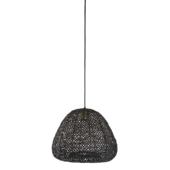 ZANNA hanglamp zwart metaal 35cm breed