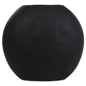 VAARA XL vensterbank vaas dierenprint zwart 50cm breed