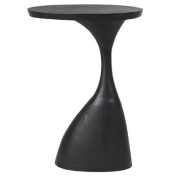 MACAU plantentafeltje zuil mat zwart 55cm hoog