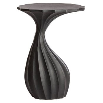 NYOKO plantentafeltje mat zwart design 55cm