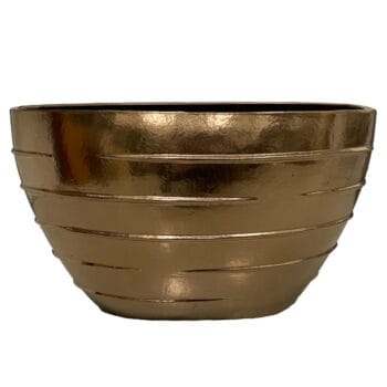 LINEA langwerpige plantenbak goud 90cm breed