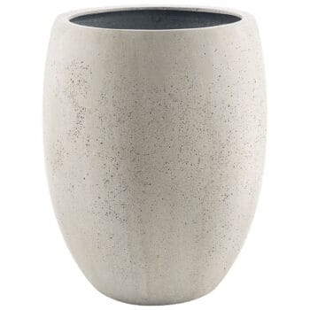 MENO hoge gebroken witte design bloempot 68cm