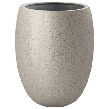 MENO grote bloempot grijs champagne 50cm