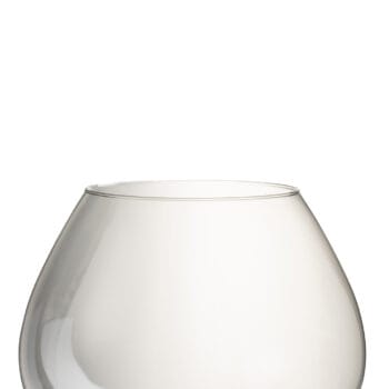 Vase Fie Glass Transparent Large
