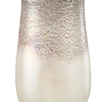 Vase Milano Glass Grey/Pink