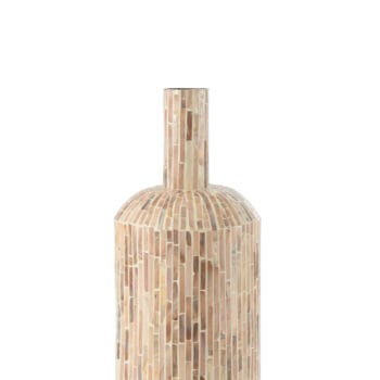 Vase Nuye Drop Shells/Paper Beige