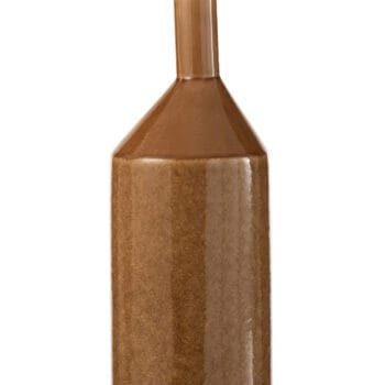 Vase High Ceramic Brown Small