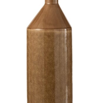 Vase High Ceramic Brown Large