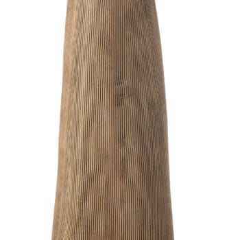 Vase Maria Long Ceramic Brown Large