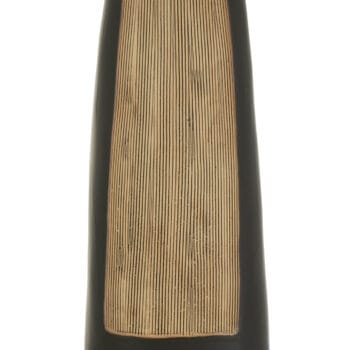 Vase Maria Long Ceramic Black Large