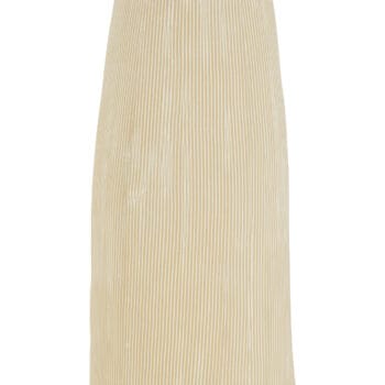 Vase Maria Long Ceramic White Large