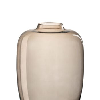 Vase Cleo Glass Amber Small