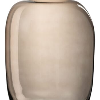 Vase Cleo Glass Amber Large