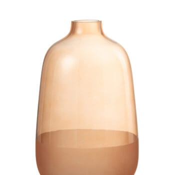 Vase Hany Glass Peach Large