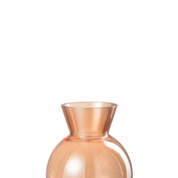 Vase Lucy Glass Orange Small