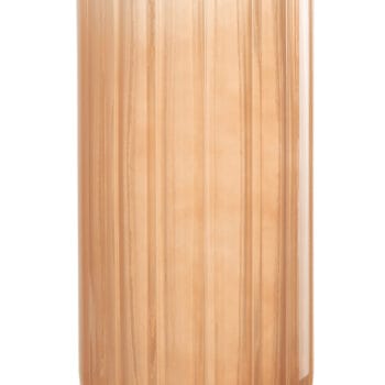 Vase Yoni Glass Peach Large