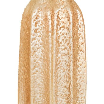 Vase Glass Light Orange Large